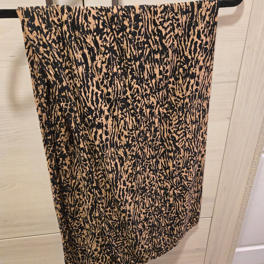 Keani Khush Joahanna wide leg pants woodsy black sz LG - Picture 2 of 5